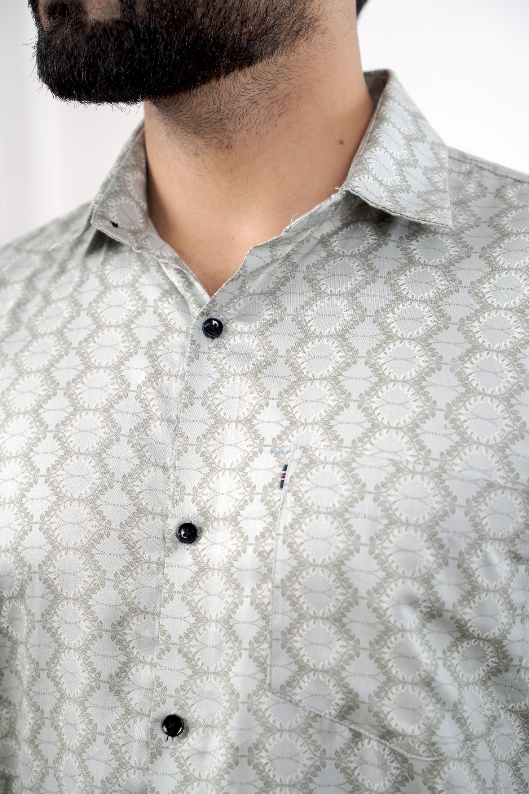 Men's Comfort Slim Fit Pure Cotton Shirt - Image 9