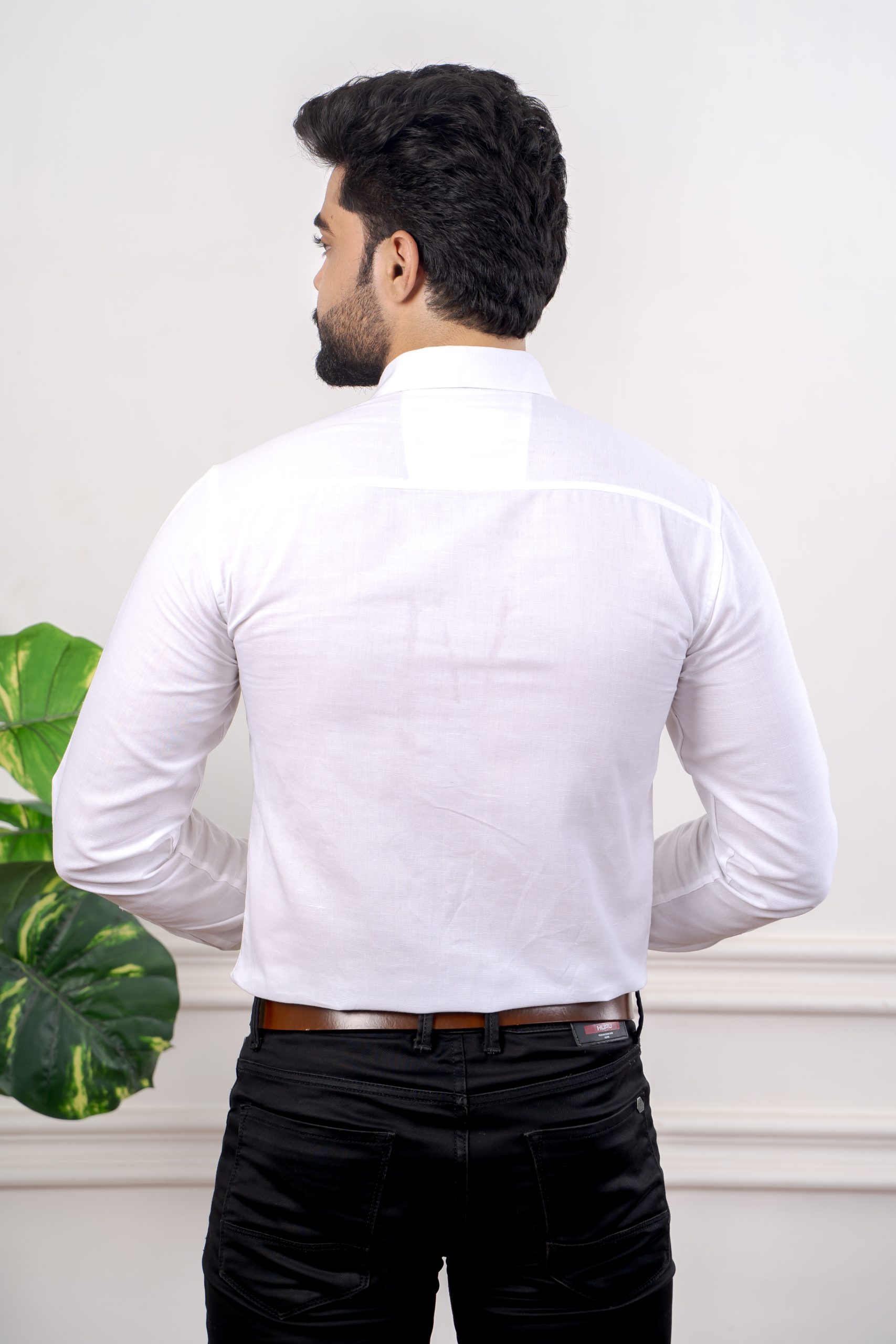 Shirt for Men, Solid Full Sleeves Shirt, Wrinkle Free Mens Shirts, Cotton Formal Shirts - Image 6